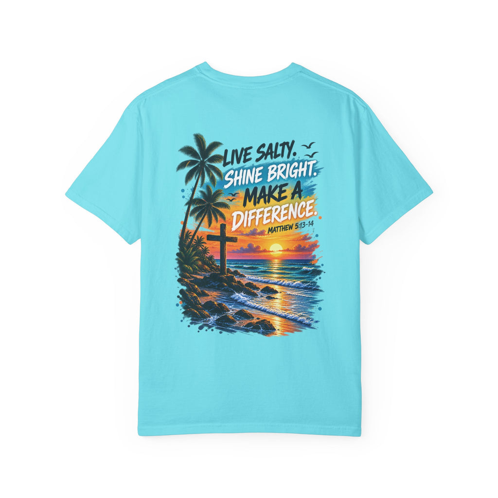 We are Salt of The World Christian T-Shirt | Matthew 5:13-14 Faith Tee | Pray & Bloom