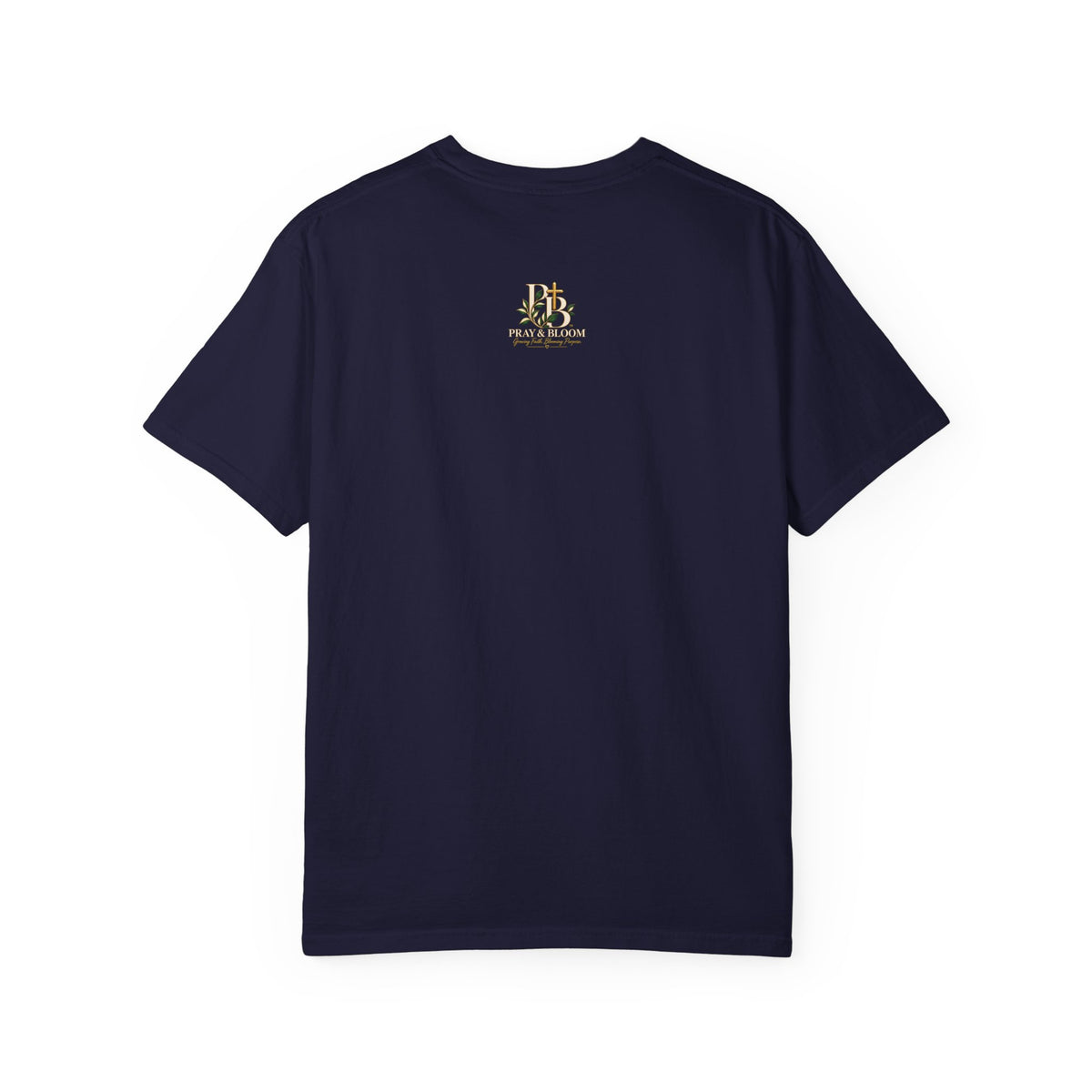 We Were Made in Heaven Christian T-Shirt | Faith-Based Cross & Floral Tee | Pray & Bloom