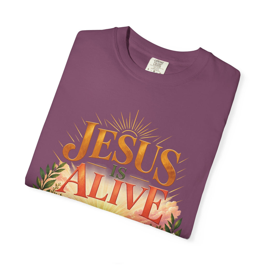 Jesus Is Alive Christian T-Shirt | Resurrection Faith Tee | Pray & Bloom