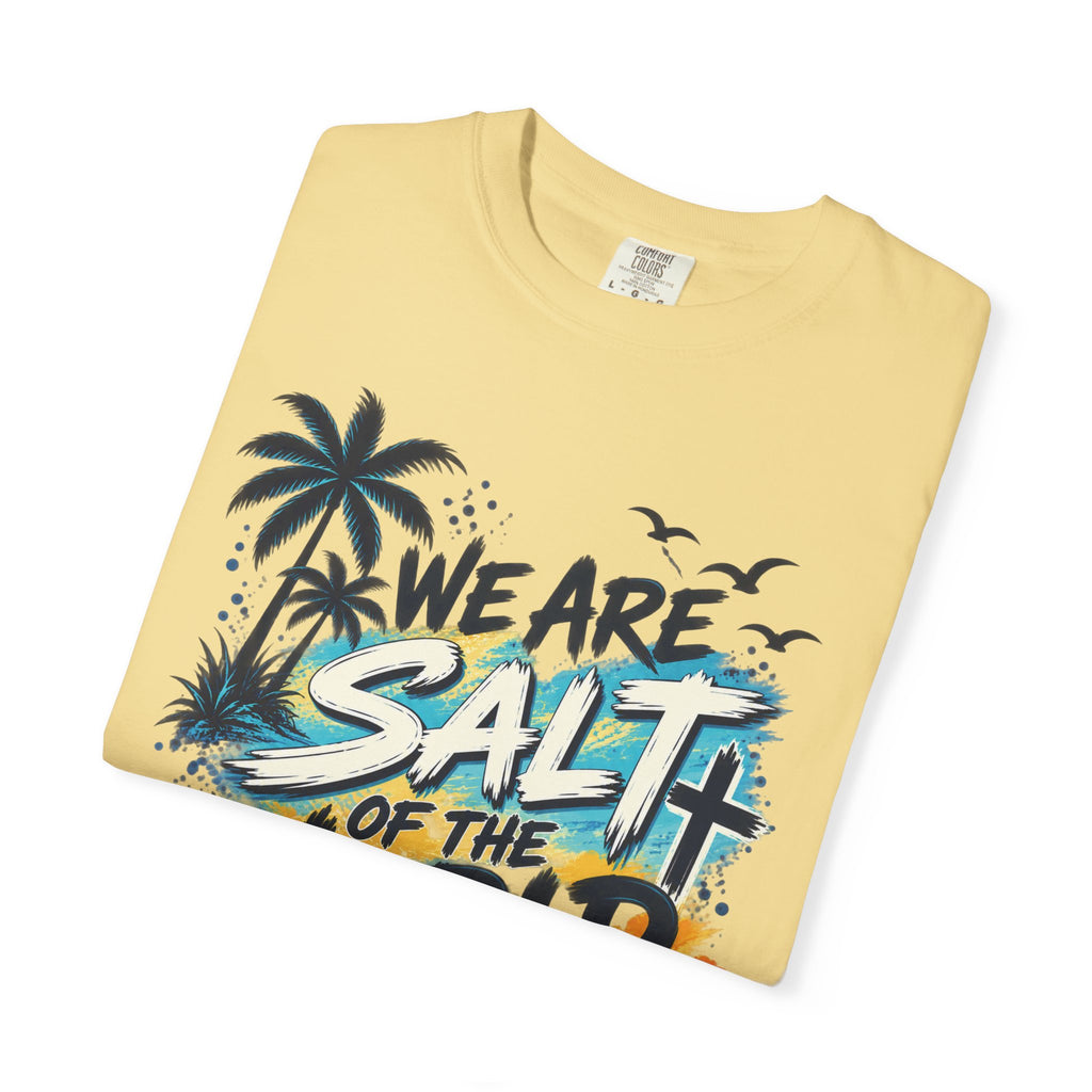 We are Salt of The World Christian T-Shirt | Matthew 5:13-14 Faith Tee | Pray & Bloom