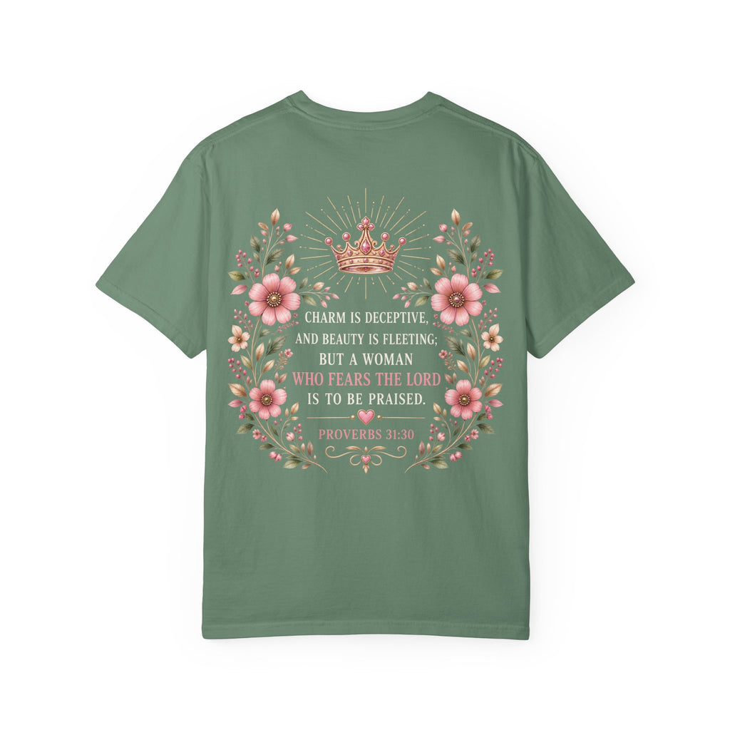 Proverbs 31 Christian T | Strong, Worthy & Fearlessly Faithful | Pray & Bloom