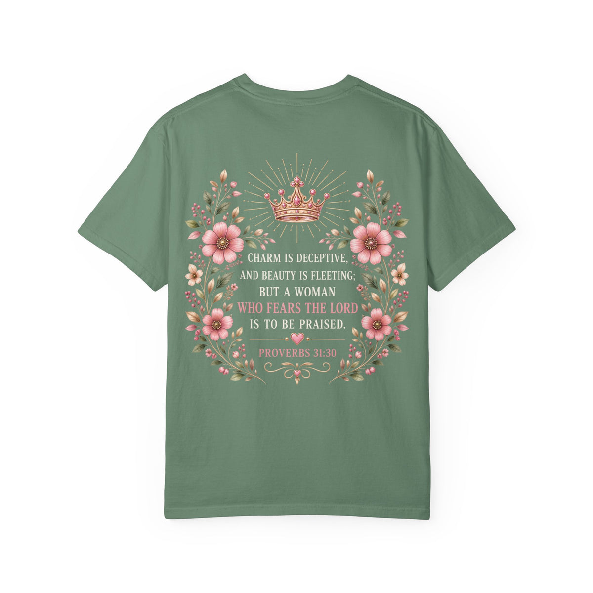 Proverbs 31 Christian T | Strong, Worthy & Fearlessly Faithful | Pray & Bloom