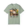 He Is the Way The Truth and The Life Christian T-Shirt | John 14:6 Faith Based Tee | Pray & Bloom