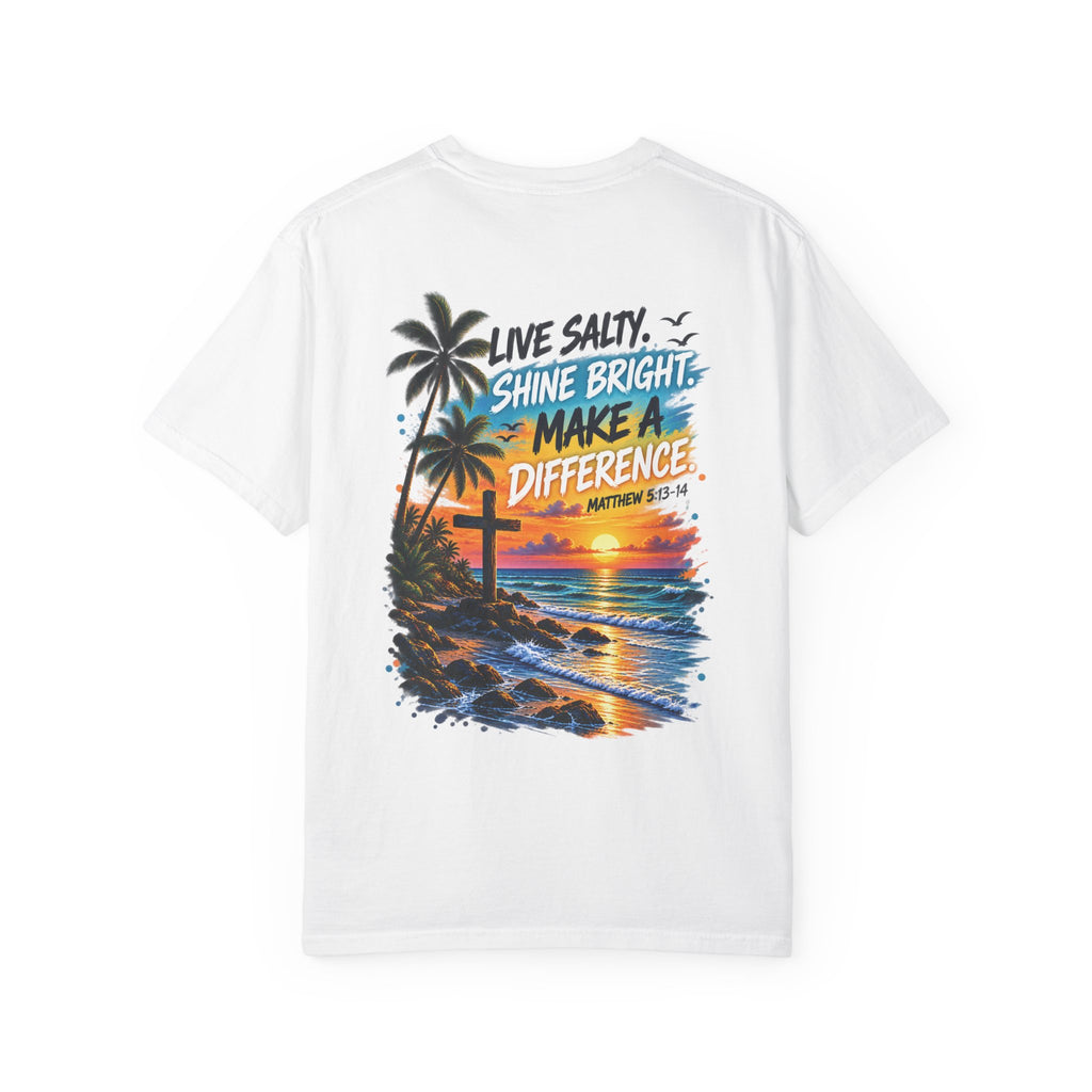 We are Salt of The World Christian T-Shirt | Matthew 5:13-14 Faith Tee | Pray & Bloom