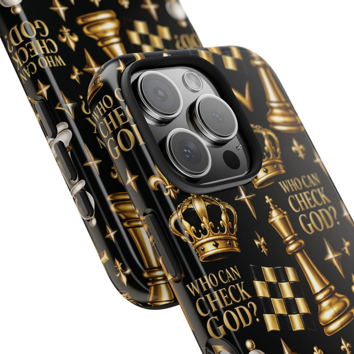 Who Can Check God? Faith Chess Tough Phone Case | Pray & Bloom