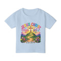 Jesus Christ Loves You Kids T-Shirt | Colorful Christian Toddler Tee | Pray & Bloom