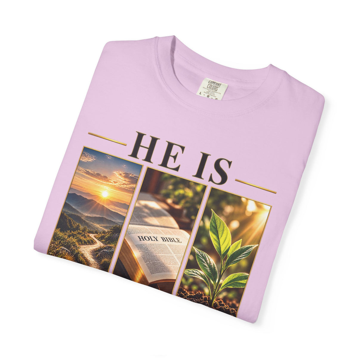 He Is the Way The Truth and The Life Christian T-Shirt | John 14:6 Faith Based Tee | Pray & Bloom