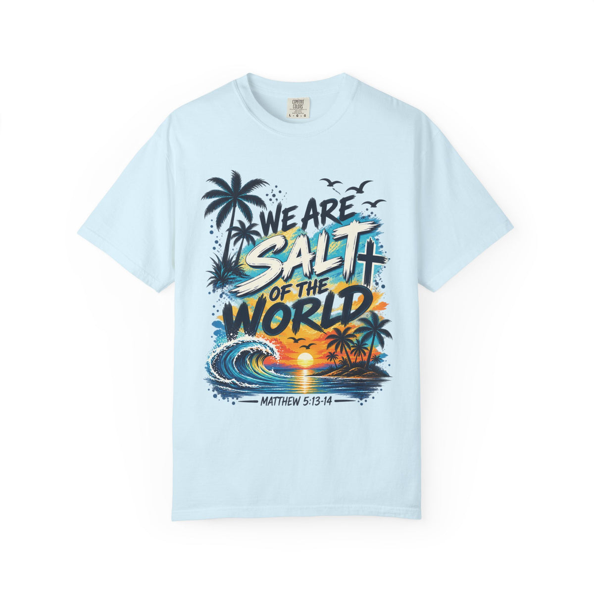 We are Salt of The World Christian T-Shirt | Matthew 5:13-14 Faith Tee | Pray & Bloom