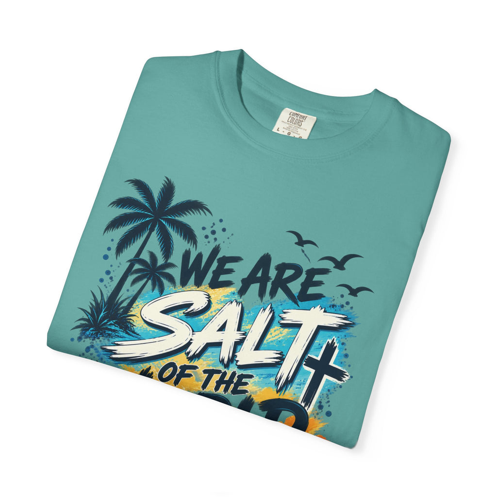 We are Salt of The World Christian T-Shirt | Matthew 5:13-14 Faith Tee | Pray & Bloom