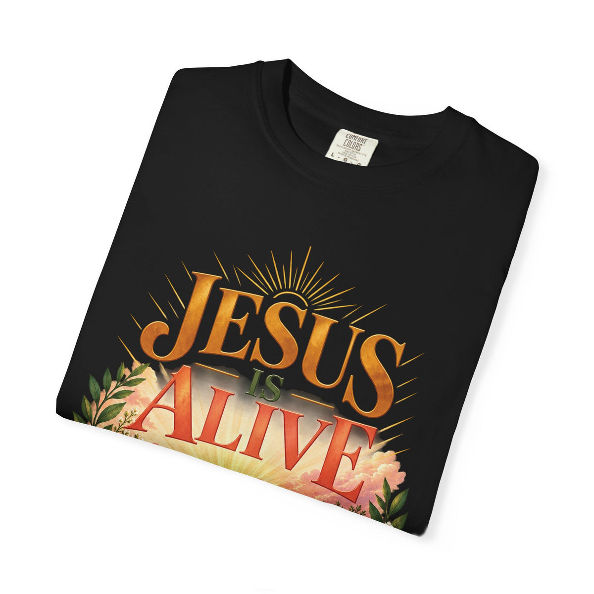 Jesus Is Alive Christian T-Shirt | Resurrection Faith Tee | Pray & Bloom