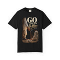 Go and Sin No More Christian T-Shirt | John 8:11 | Pray & Bloom