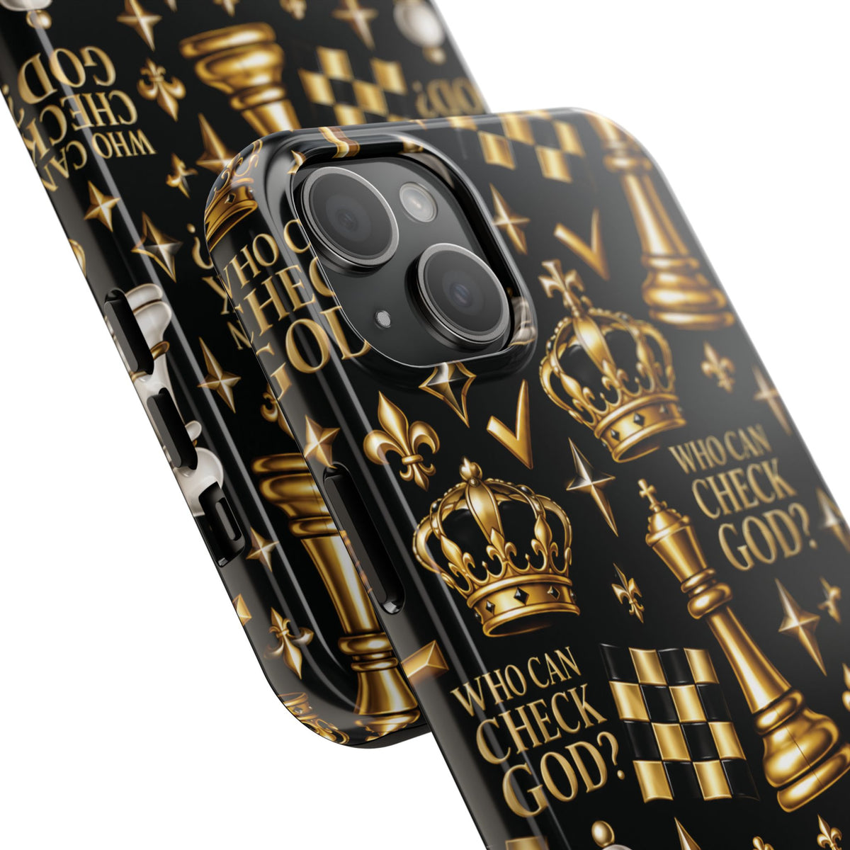 Who Can Check God? Faith Chess Tough Phone Case | Pray & Bloom