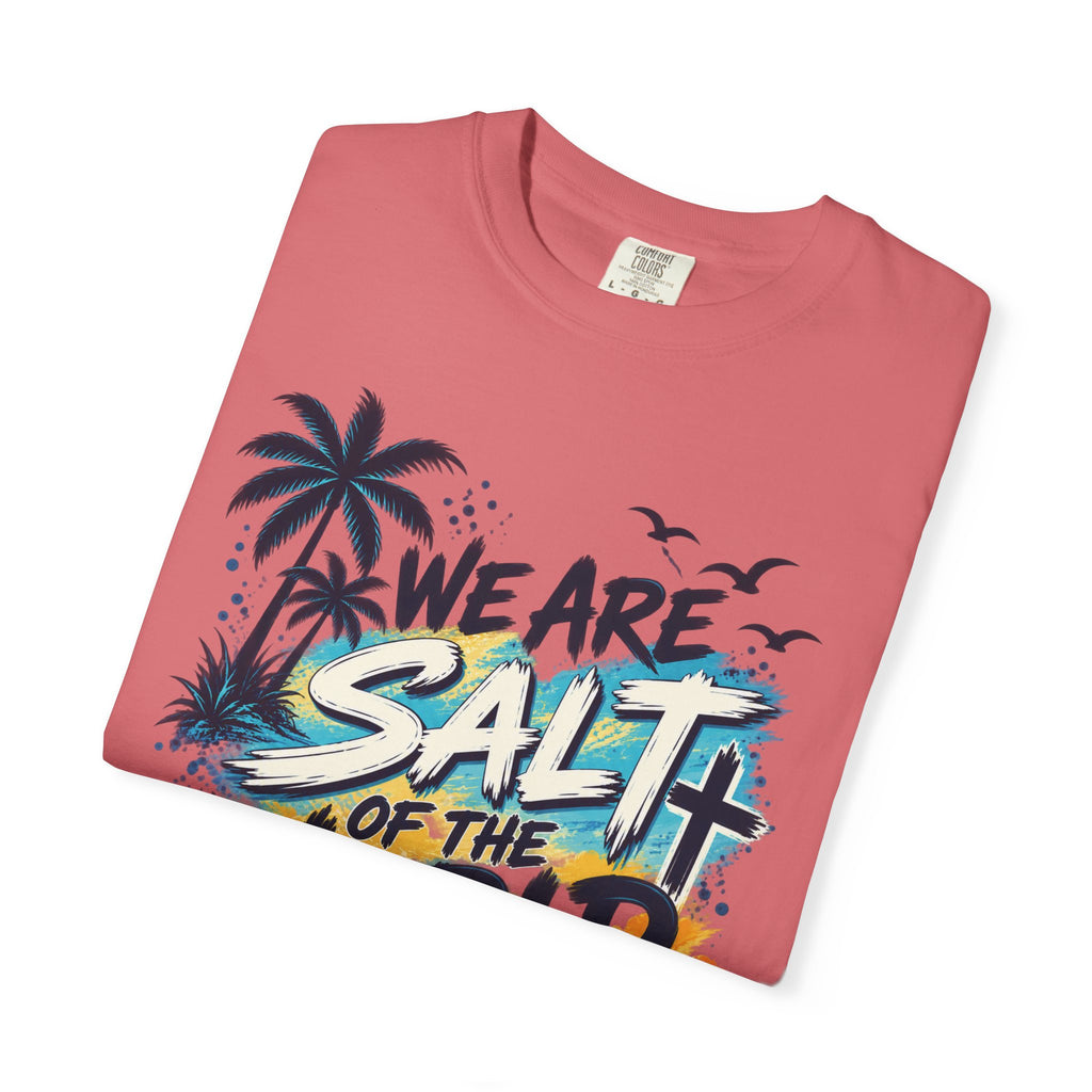 We are Salt of The World Christian T-Shirt | Matthew 5:13-14 Faith Tee | Pray & Bloom