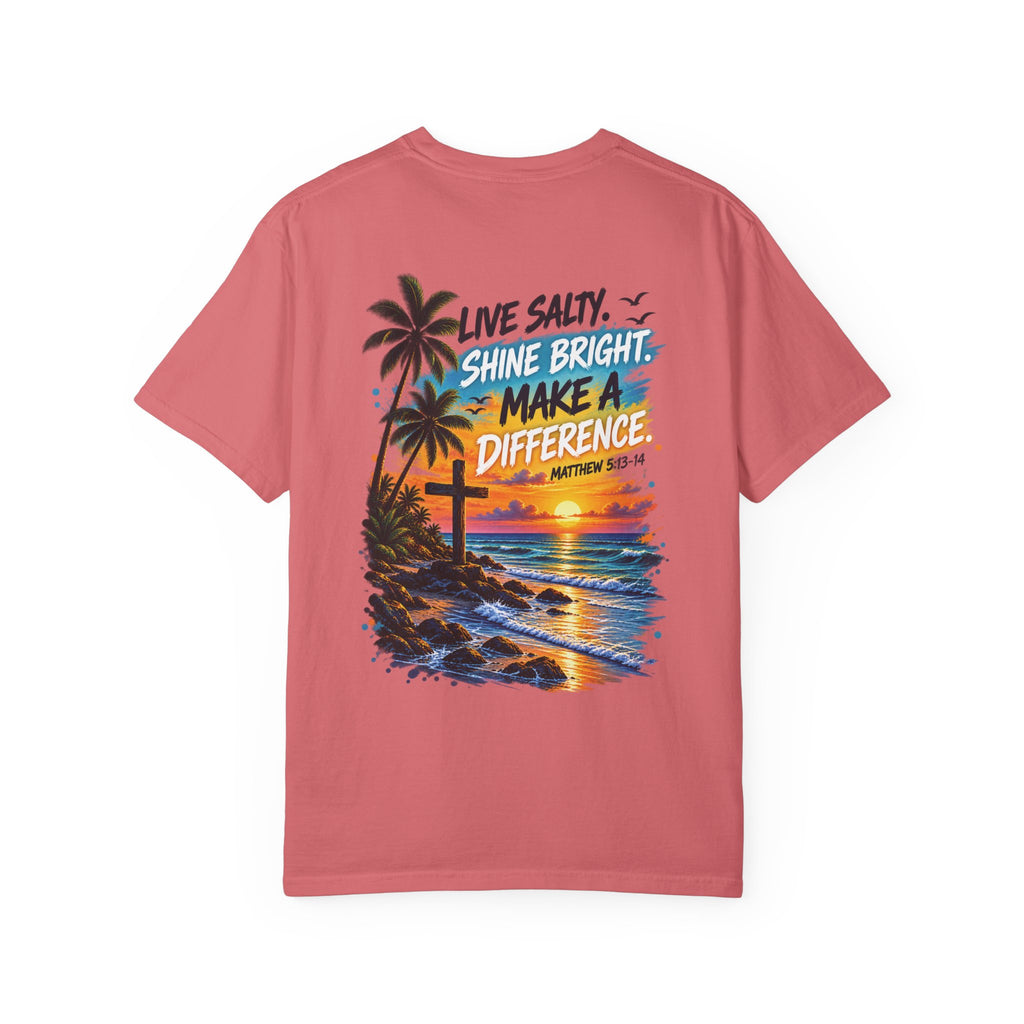 We are Salt of The World Christian T-Shirt | Matthew 5:13-14 Faith Tee | Pray & Bloom