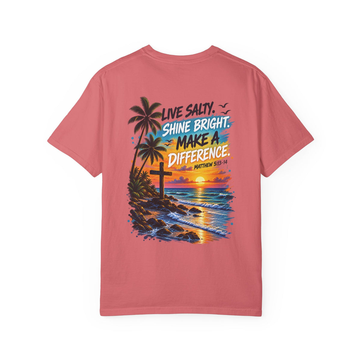 We are Salt of The World Christian T-Shirt | Matthew 5:13-14 Faith Tee | Pray & Bloom