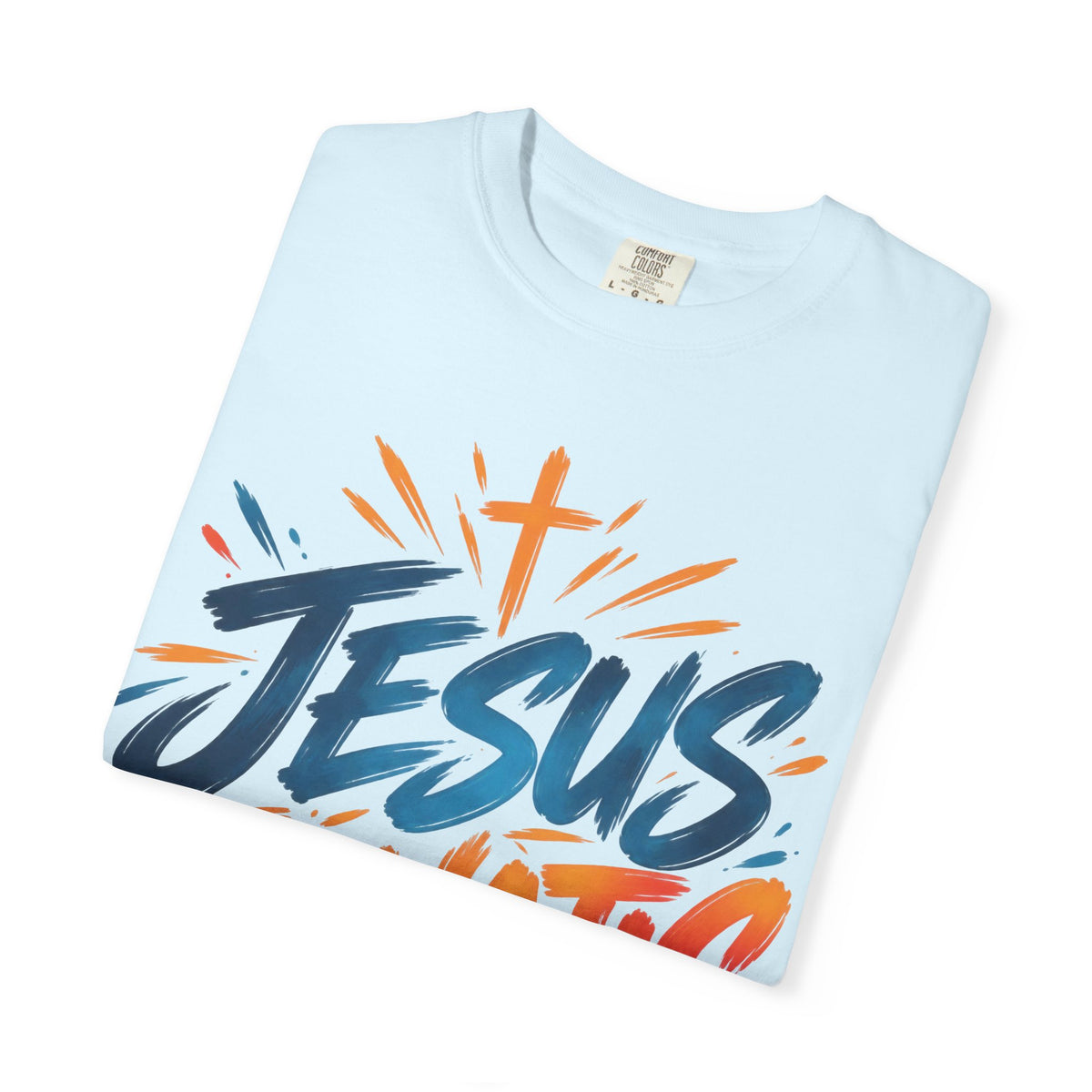 Jesus Fanatic Christian T-Shirt | Bold Colorful Faith Tee | Pray & Bloom