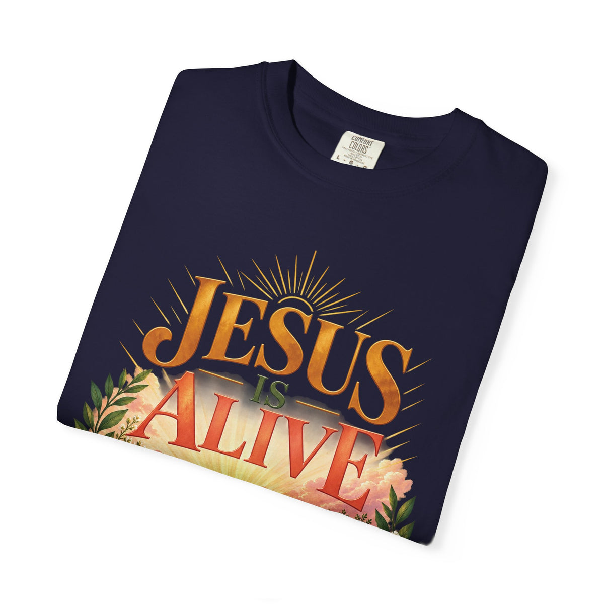 Jesus Is Alive Christian T-Shirt | Resurrection Faith Tee | Pray & Bloom