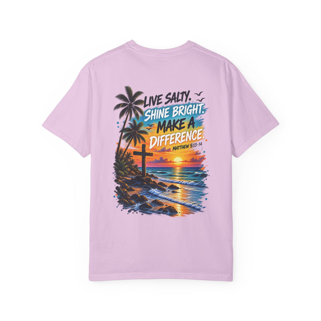 We are Salt of The World Christian T-Shirt | Matthew 5:13-14 Faith Tee | Pray & Bloom