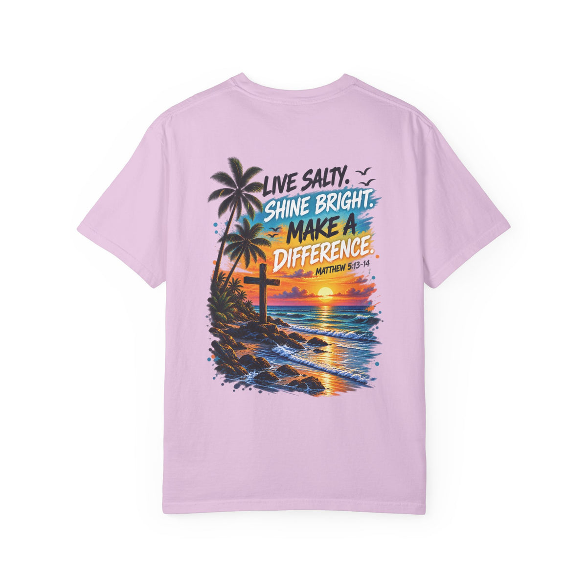 We are Salt of The World Christian T-Shirt | Matthew 5:13-14 Faith Tee | Pray & Bloom