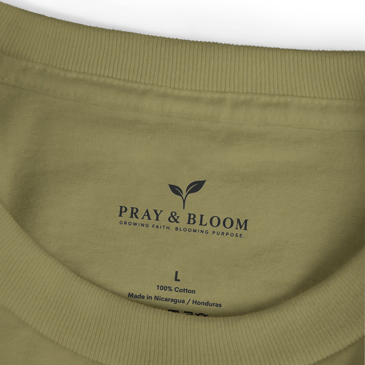 Iron Sharpens Iron Christian T-Shirt | Proverbs 27:17 | Pray & Bloom