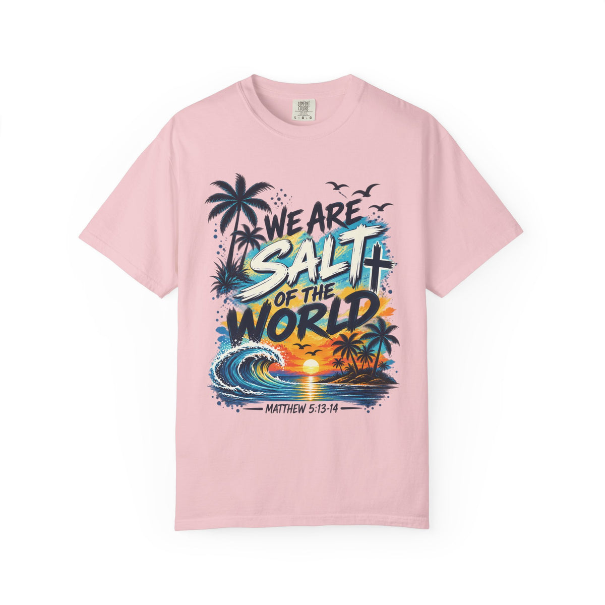 We are Salt of The World Christian T-Shirt | Matthew 5:13-14 Faith Tee | Pray & Bloom