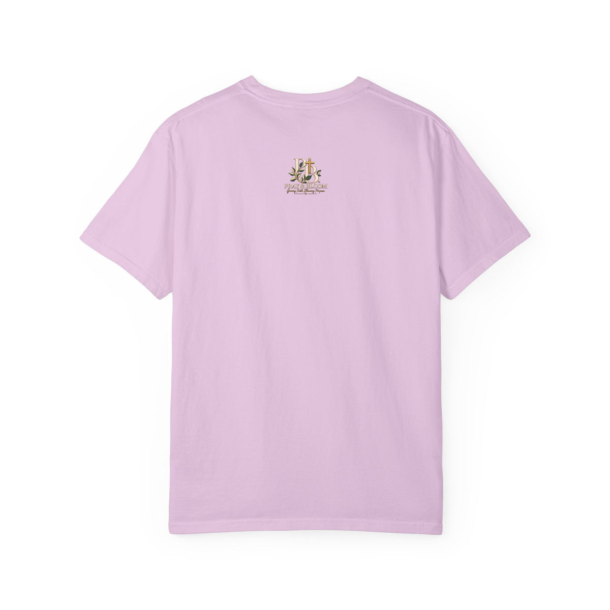 We Were Made in Heaven Christian T-Shirt | Faith-Based Cross & Floral Tee | Pray & Bloom
