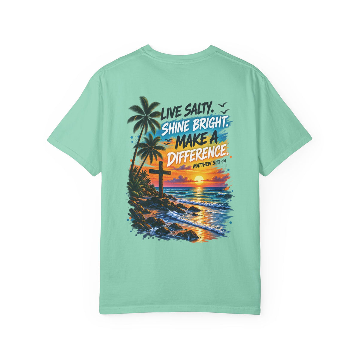 We are Salt of The World Christian T-Shirt | Matthew 5:13-14 Faith Tee | Pray & Bloom