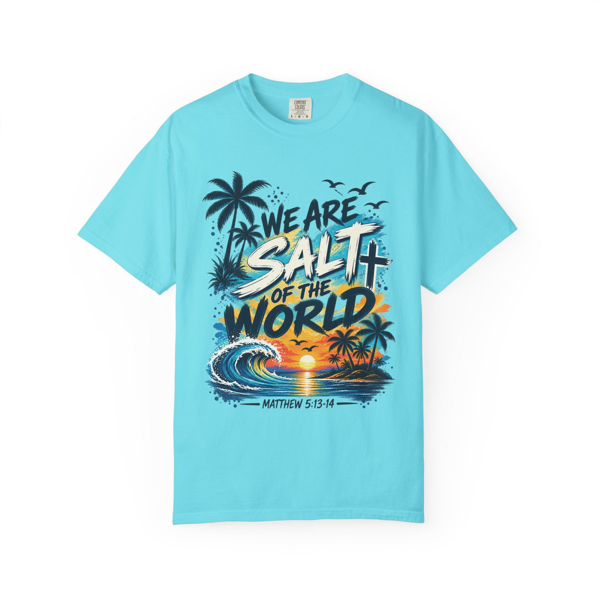 We are Salt of The World Christian T-Shirt | Matthew 5:13-14 Faith Tee | Pray & Bloom