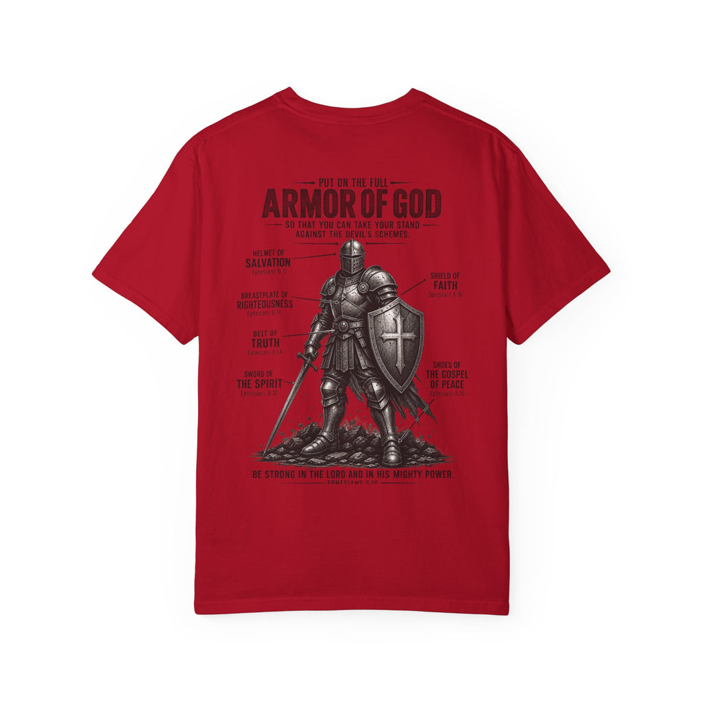 Armor of God Christian T-Shirt| Ephesians 6:10-18| Pray & Bloom