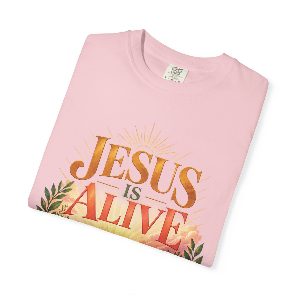Jesus Is Alive Christian T-Shirt | Resurrection Faith Tee | Pray & Bloom
