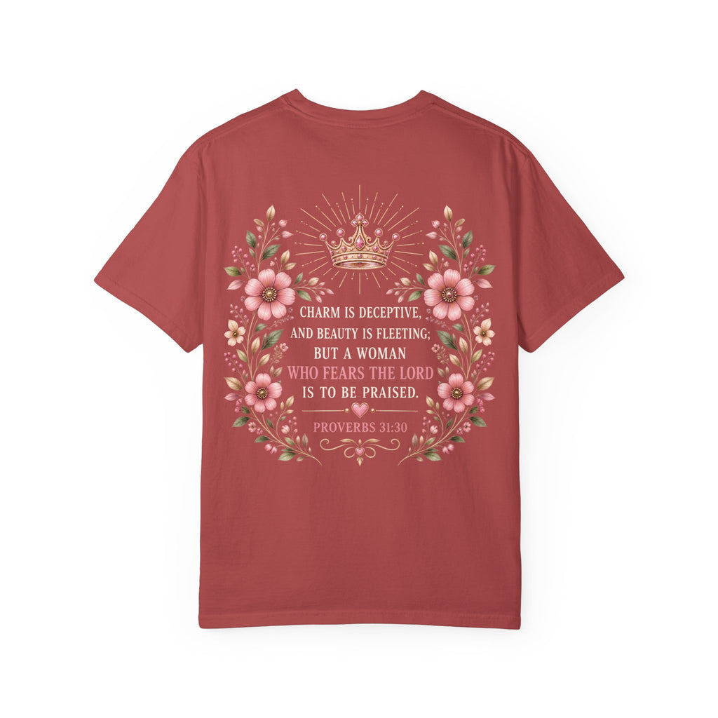 Proverbs 31 Christian T | Strong, Worthy & Fearlessly Faithful | Pray & Bloom