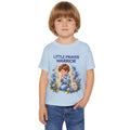 Little Prayer Warrior Kids Christian T-Shirt | Prayer Faith Tee for Children | Pray & Bloom