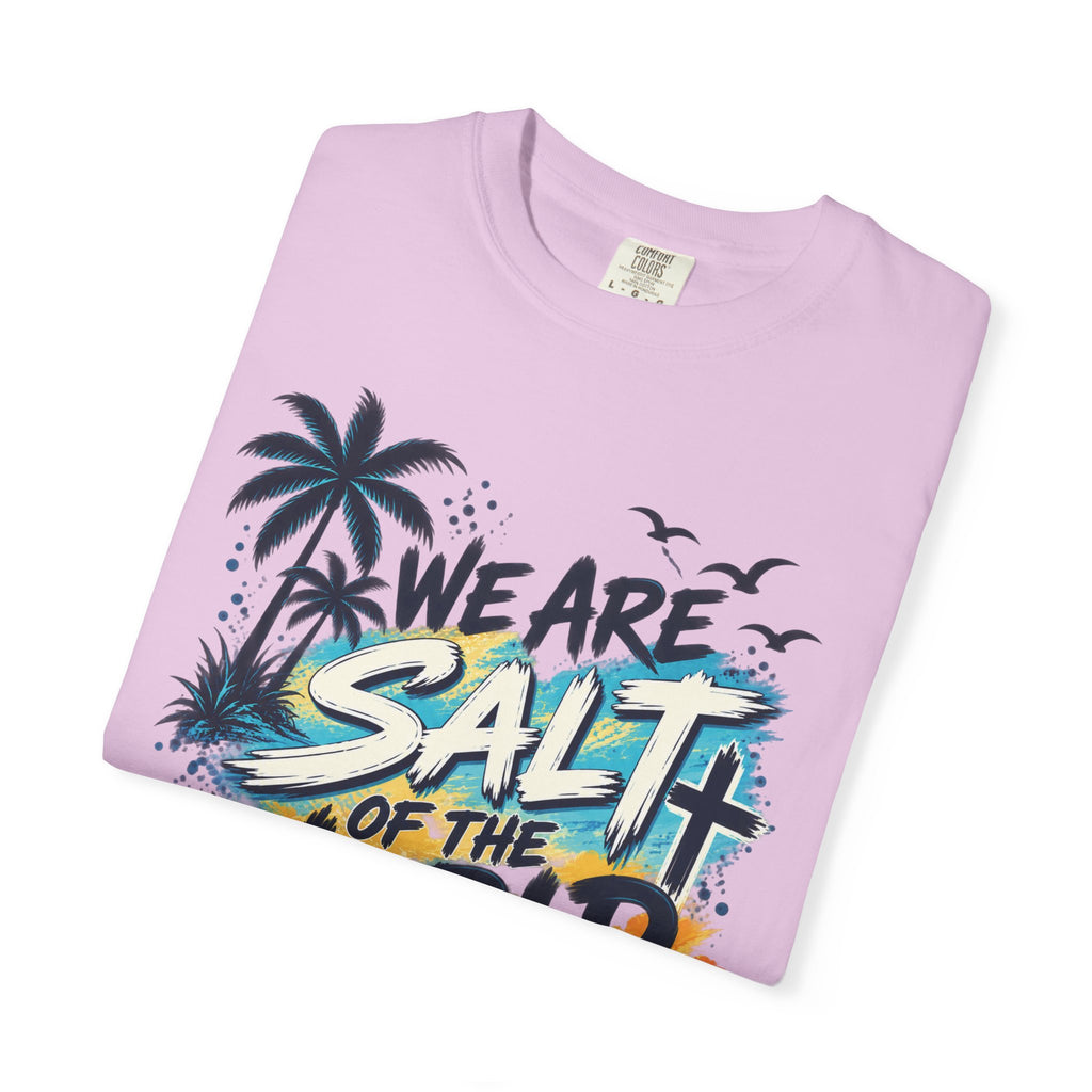 We are Salt of The World Christian T-Shirt | Matthew 5:13-14 Faith Tee | Pray & Bloom