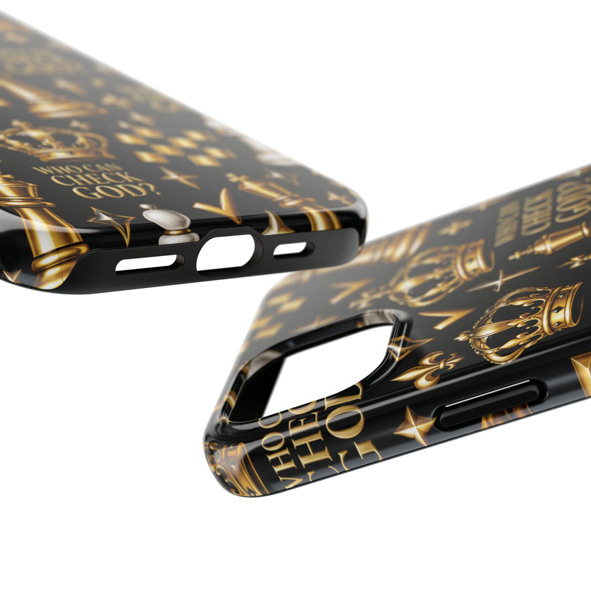 Who Can Check God? Faith Chess Tough Phone Case | Pray & Bloom