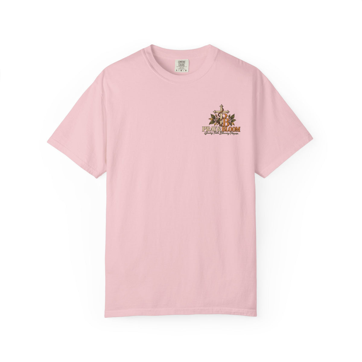 Grounded and Rooted in Him Christian T- Shirt | Pray & Bloom