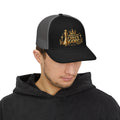 Who Can Check God? Faith Chess Trucker Cap | Pray & Bloom