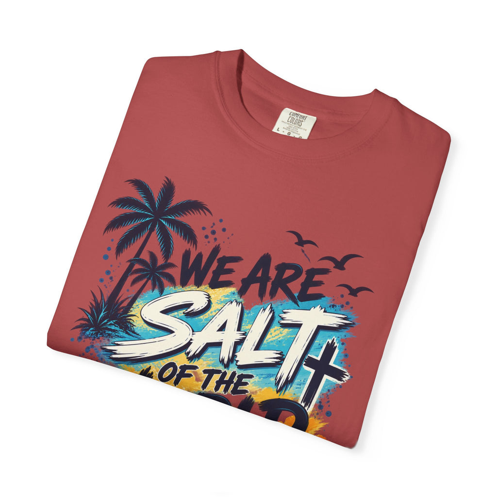 We are Salt of The World Christian T-Shirt | Matthew 5:13-14 Faith Tee | Pray & Bloom