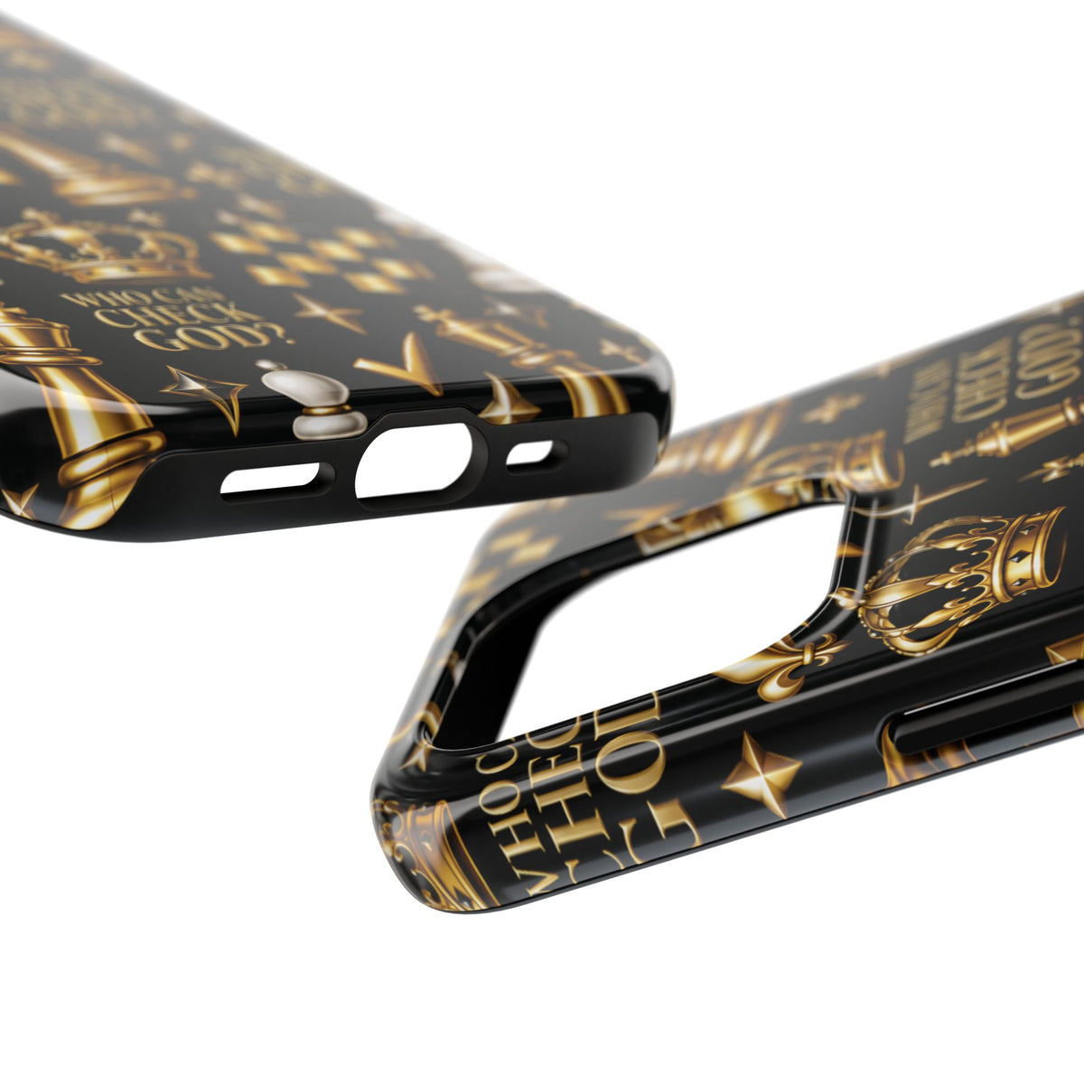 Who Can Check God? Faith Chess Tough Phone Case | Pray & Bloom