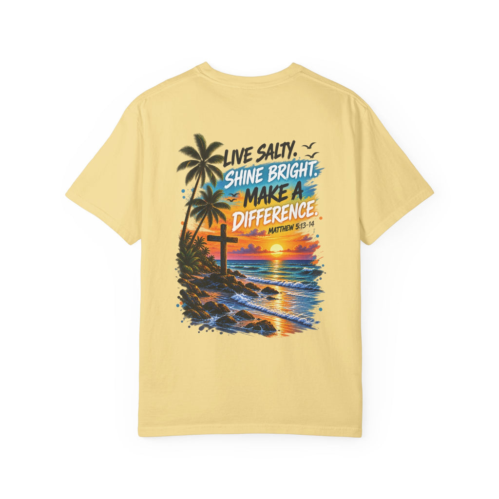 We are Salt of The World Christian T-Shirt | Matthew 5:13-14 Faith Tee | Pray & Bloom