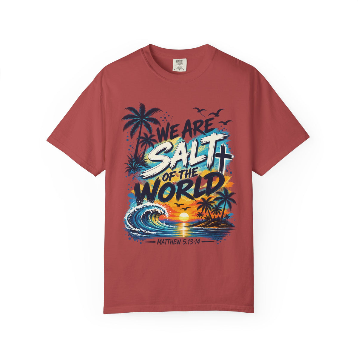 We are Salt of The World Christian T-Shirt | Matthew 5:13-14 Faith Tee | Pray & Bloom