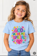God Made Me Special Kids T-Shirt | Psalm 139:14 Christian Toddler Tee | Pray & Bloom