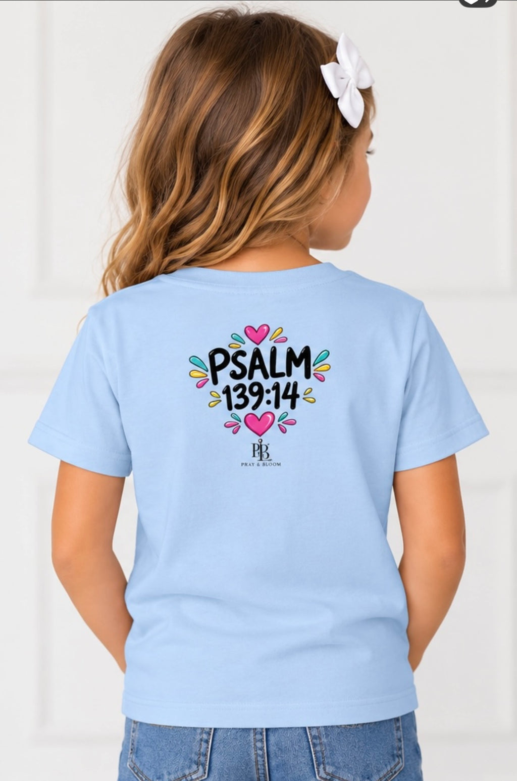 God Made Me Special Kids T-Shirt | Psalm 139:14 Christian Toddler Tee | Pray & Bloom