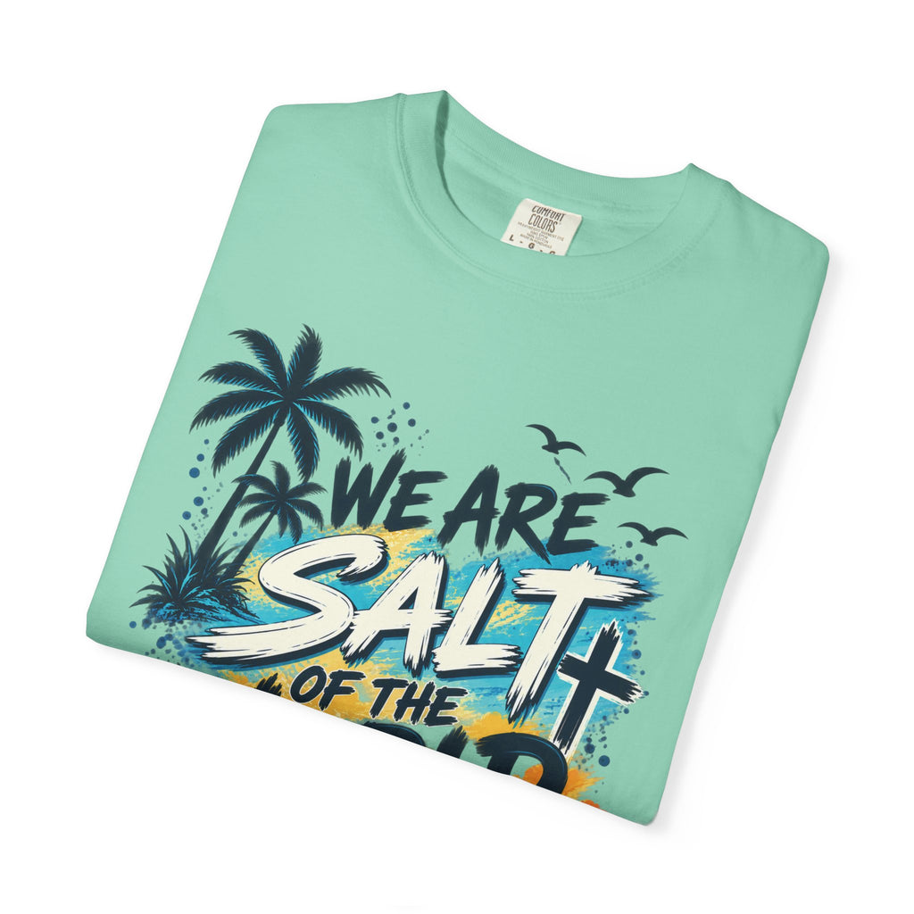 We are Salt of The World Christian T-Shirt | Matthew 5:13-14 Faith Tee | Pray & Bloom