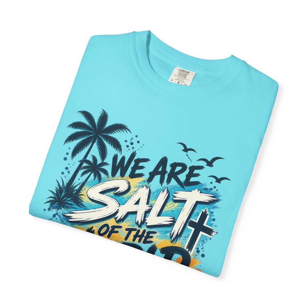 We are Salt of The World Christian T-Shirt | Matthew 5:13-14 Faith Tee | Pray & Bloom