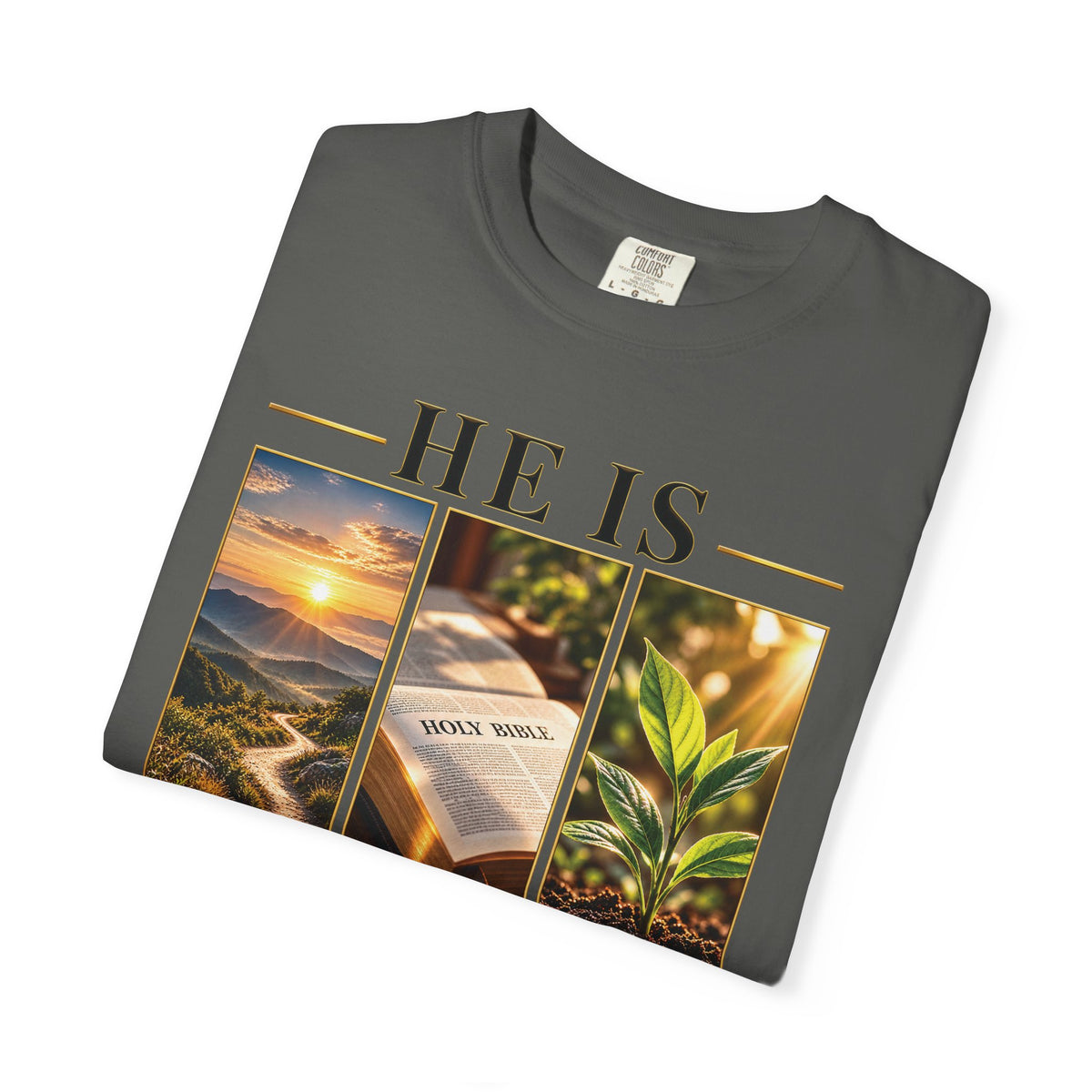 He Is the Way The Truth and The Life Christian T-Shirt | John 14:6 Faith Based Tee | Pray & Bloom