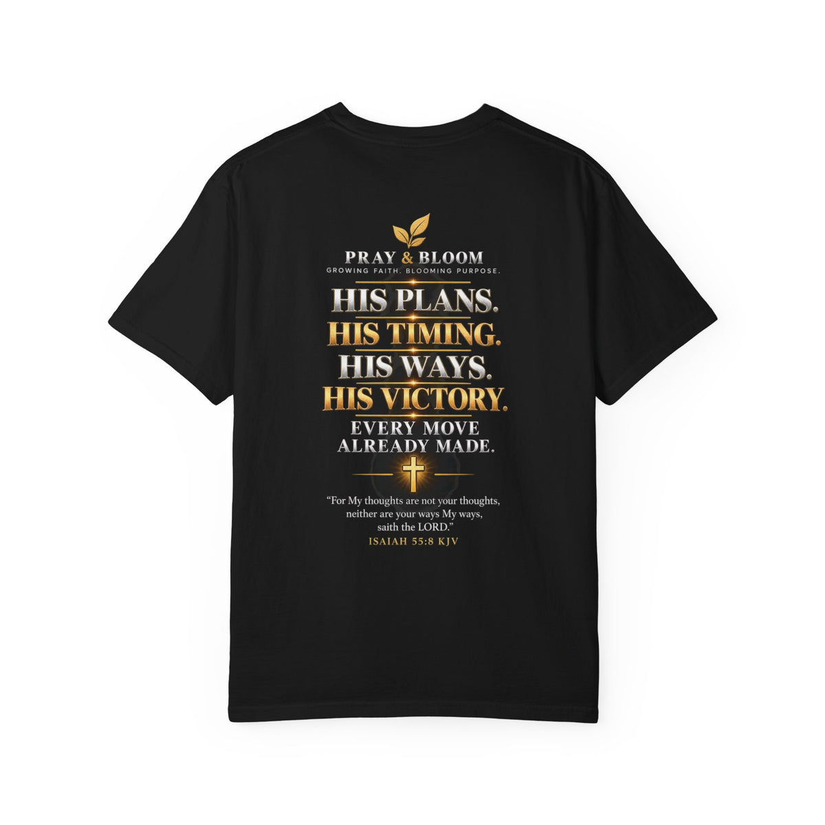 Who Can Check God? Christian Chess T-Shirt | Pray & Bloom