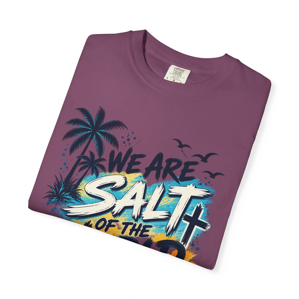 We are Salt of The World Christian T-Shirt | Matthew 5:13-14 Faith Tee | Pray & Bloom