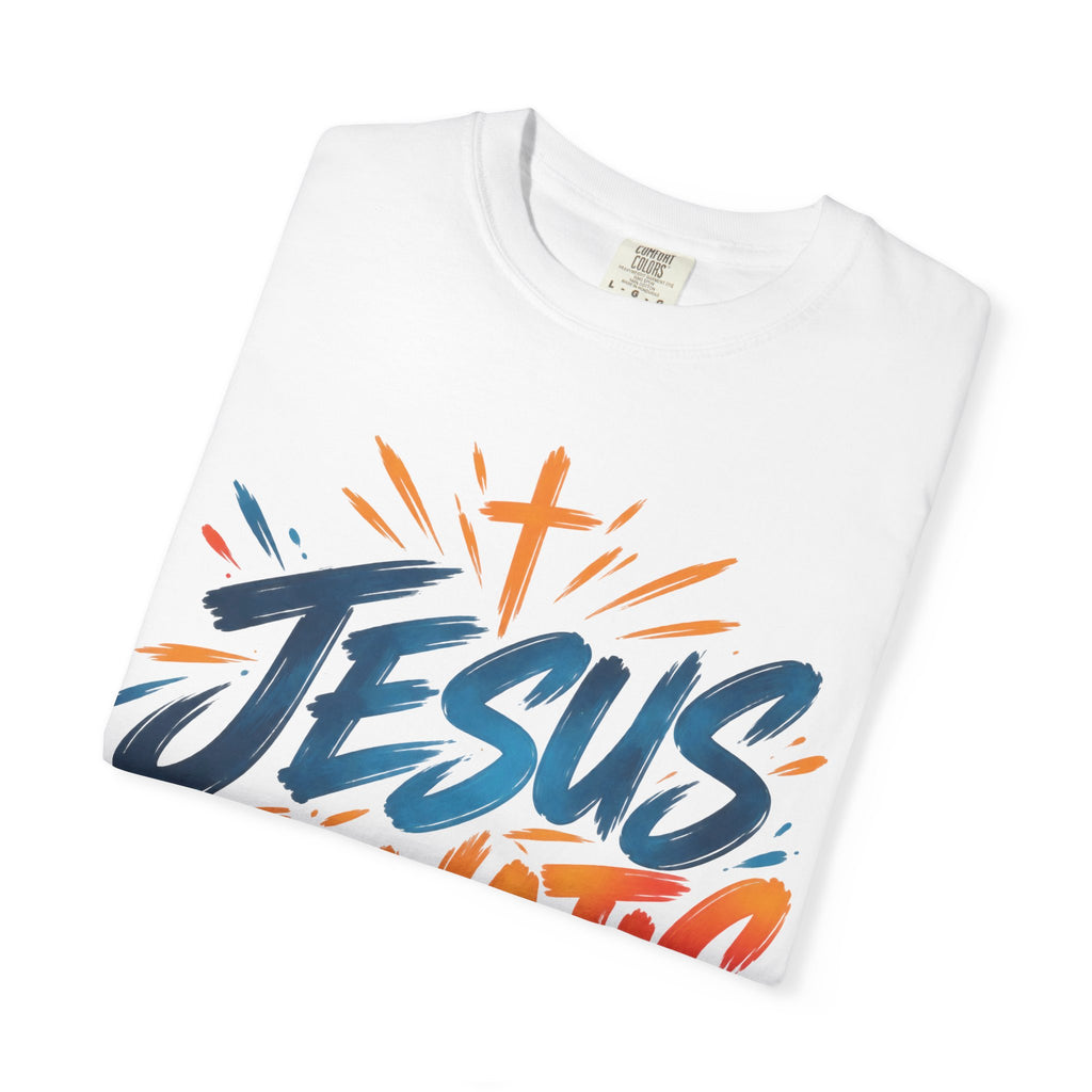 Jesus Fanatic Christian T-Shirt | Bold Colorful Faith Tee | Pray & Bloom