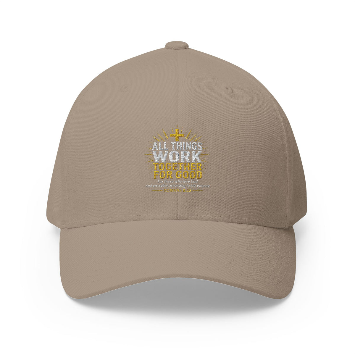 All Things Work Together for Good Christian Hat | Romans 8:28 | Pray & Bloom