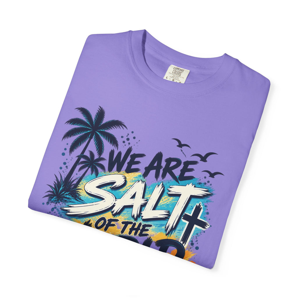 We are Salt of The World Christian T-Shirt | Matthew 5:13-14 Faith Tee | Pray & Bloom